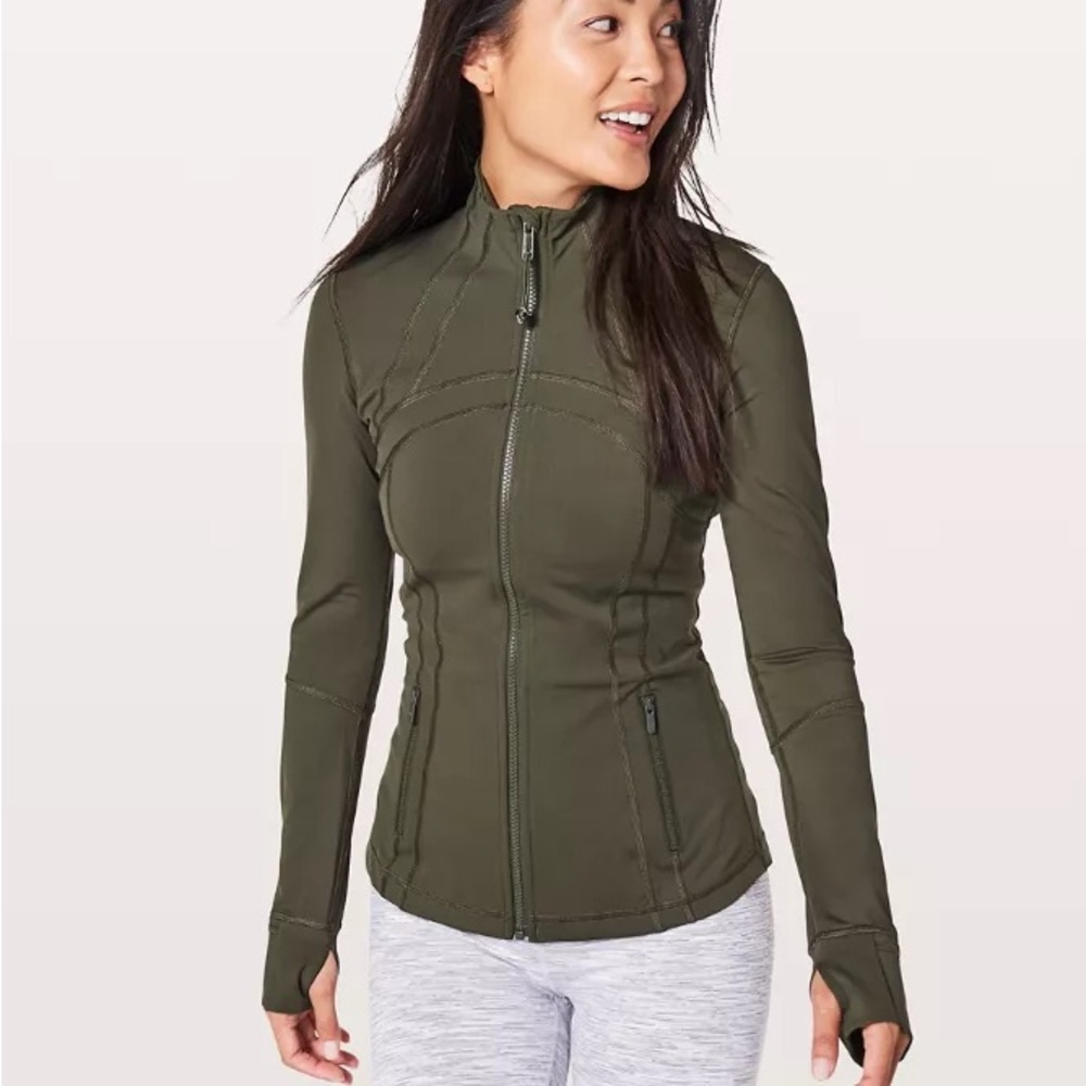 Lululemon Dark Olive Define Jacket *Nulux Size 2